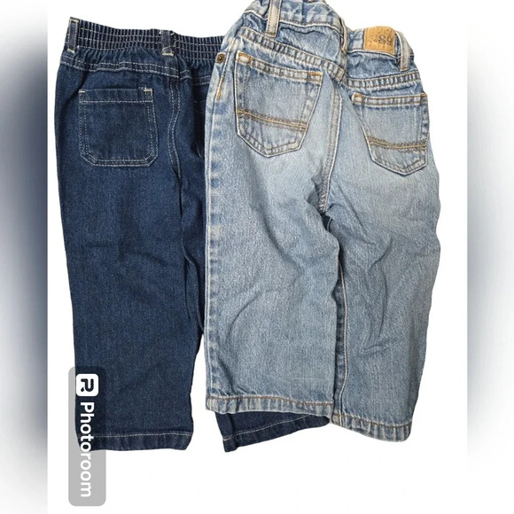 Bundle of 2 Toddler Jeans Various Brands - Picture 2 of 4